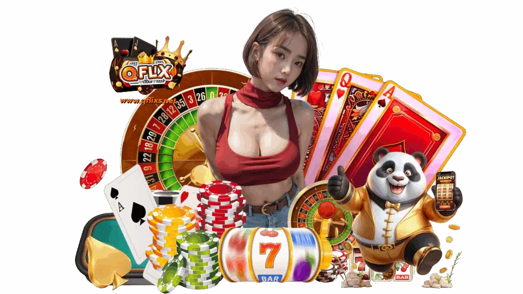 qflixs คาสิโนเกมสล็อตออนไลน์มาแรง รวมค่ายแท้มากมายเล่นได้